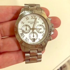 Stainless Steel Michael Kors Watch